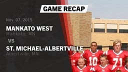 Recap: Mankato West  vs. St. Michael-Albertville  2015