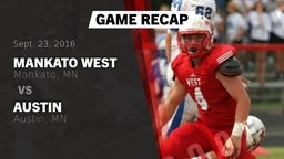 Recap: Mankato West  vs. Austin  2016