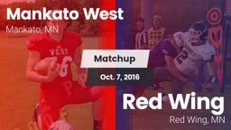 Matchup: Mankato West High vs. Red Wing  2016