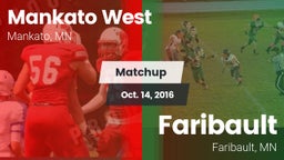 Matchup: Mankato West High vs. Faribault  2016