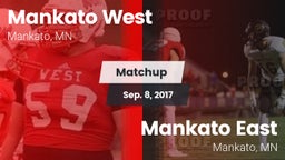 Matchup: Mankato West High vs. Mankato East  2017