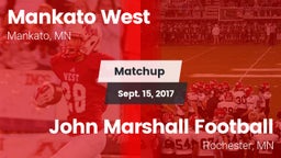 Matchup: Mankato West High vs. John Marshall Football 2017