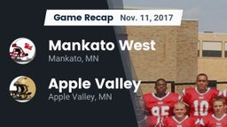 Recap: Mankato West  vs. Apple Valley  2017