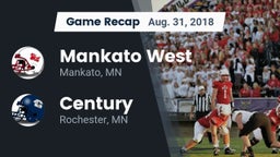Recap: Mankato West  vs. Century  2018