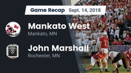 Recap: Mankato West  vs. John Marshall  2018