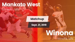 Matchup: Mankato West High vs. Winona  2018