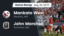 Recap: Mankato West  vs. John Marshall  2019