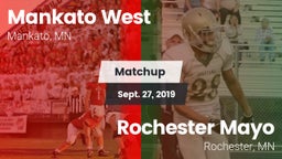 Matchup: Mankato West High vs. Rochester Mayo  2019
