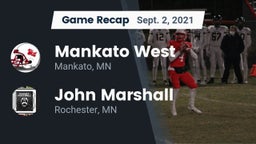 Recap: Mankato West  vs. John Marshall  2021