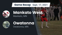 Recap: Mankato West  vs. Owatonna  2021