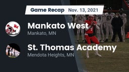 Recap: Mankato West  vs. St. Thomas Academy   2021