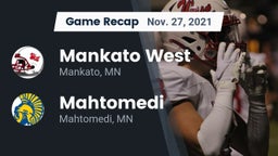 Recap: Mankato West  vs. Mahtomedi  2021