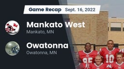 Recap: Mankato West  vs. Owatonna  2022