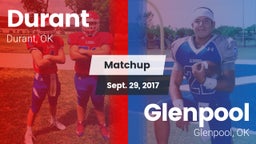 Matchup: Durant  vs. Glenpool  2017