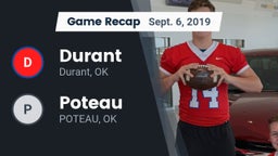 Recap: Durant  vs. Poteau 2019