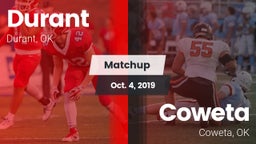 Matchup: Durant  vs. Coweta  2019