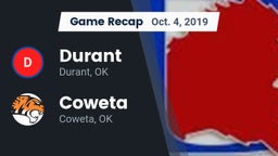 Recap: Durant  vs. Coweta  2019