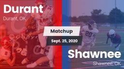 Matchup: Durant  vs. Shawnee  2020