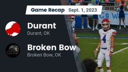 Recap: Durant  vs. Broken Bow  2023