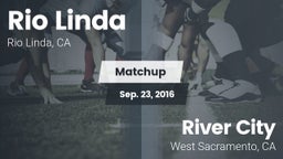 Matchup: Rio Linda High vs. River City  2016