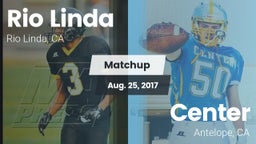 Matchup: Rio Linda High vs. Center  2017