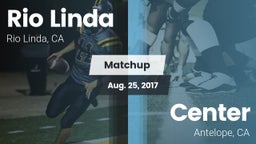 Matchup: Rio Linda High vs. Center  2016