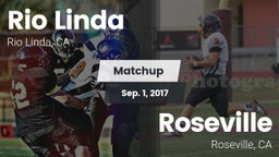 Matchup: Rio Linda High vs. Roseville  2017