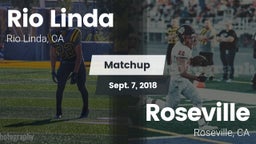 Matchup: Rio Linda High vs. Roseville  2018