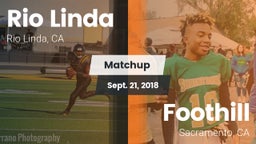 Matchup: Rio Linda High vs. Foothill  2018