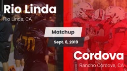 Matchup: Rio Linda High vs. Cordova  2019