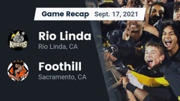 Recap: Rio Linda  vs. Foothill  2021