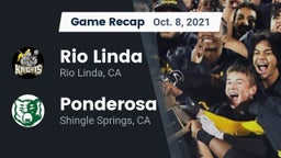 Recap: Rio Linda  vs. Ponderosa  2021