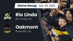 Recap: Rio Linda  vs. Oakmont  2021