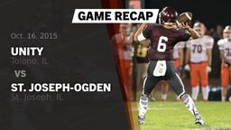 Recap: Unity  vs. St. Joseph-Ogden  2015