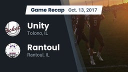 Recap: Unity  vs. Rantoul  2017