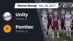 Recap: Unity  vs. Pontiac  2017