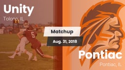 Matchup: Unity  vs. Pontiac  2018