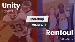 Matchup: Unity  vs. Rantoul  2018