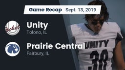 Recap: Unity  vs. Prairie Central  2019
