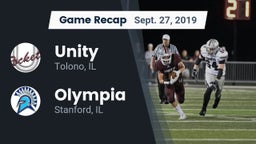 Recap: Unity  vs. Olympia  2019