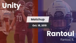 Matchup: Unity  vs. Rantoul  2019