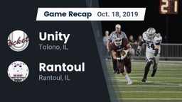 Recap: Unity  vs. Rantoul  2019