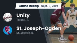 Recap: Unity  vs. St. Joseph-Ogden  2021