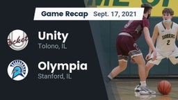 Recap: Unity  vs. Olympia  2021
