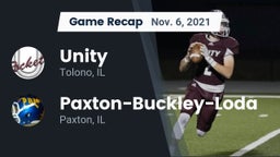Recap: Unity  vs. Paxton-Buckley-Loda  2021