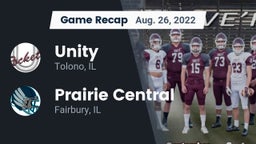 Recap: Unity  vs. Prairie Central  2022