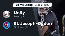 Recap: Unity  vs. St. Joseph-Ogden  2022