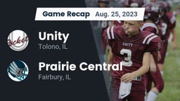 Recap: Unity  vs. Prairie Central  2023