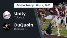 Recap: Unity  vs. DuQuoin  2023