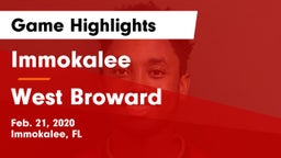 Immokalee  vs West Broward  Game Highlights - Feb. 21, 2020